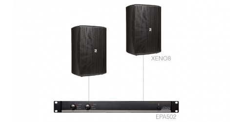 Акустична система 2 настінних динаміки XENO8x2 AUDAC 240Вт